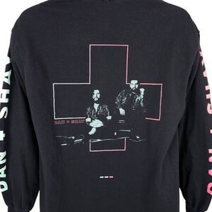 Dan + Shay T Shirt Mens Size Large Black Country Pop Music Duo